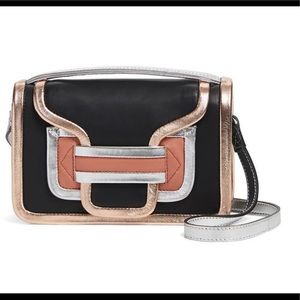 Pierre Hardy Black Aloha Bag with Metallic Accents